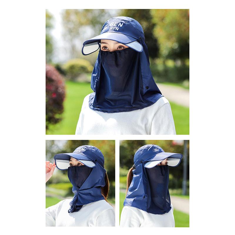 Sommervisirhatt for kvinner Hurtigtørkende Justerbar Bredbremmet Solbeskyttelseshatt Pustende Solkrem UV-beskyttelse Hatt Gaver