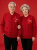 2026 Autumn/Winter Fine Wool Horse Embroidery Cardigan for Middle-aged & Elderly