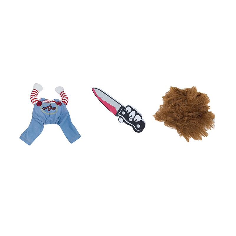 Funny Dog Clothes Dogs Cosplay Costume Halloween Comical Outfits Holding A Knife Set Pet Cat Dog Festival Party Clothing