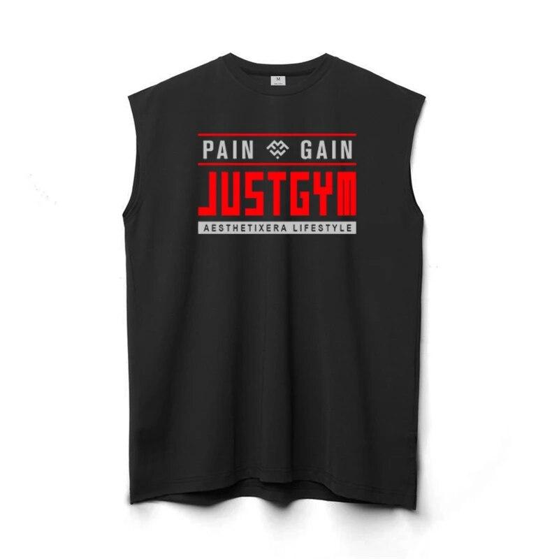 Do The Work  Mens Summer Mesh Quick Dry Bodybuilding Fitness Workout Breathable Letter Printed O-neck Stringer Singlets