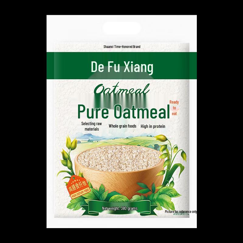 Defuxiang Instant Sugar-Free Soft Oatmeal 380g