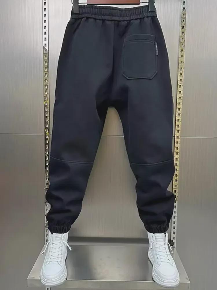 Men's Trendy Summer Letter Print Loose Harem Pants