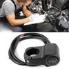 Motorcycle Headlight Switch Aluminum Alloy Motorcycle ON OFF Push Button Handlebar Steering Toggle