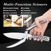 5CR15 Detachable Kitchen Scissors Multifunctional Kitchen Chicken Bone Scissors Bottle Opener