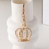 2024 New Sparkle Crystal King's Crown Keychain Car Key Ring Souvenir Gift for Family