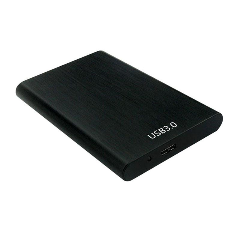 Metal USB 3.0 2.5" SATA Hard Drive Enclosure - Compatible with Mechanical Drives and SSDs