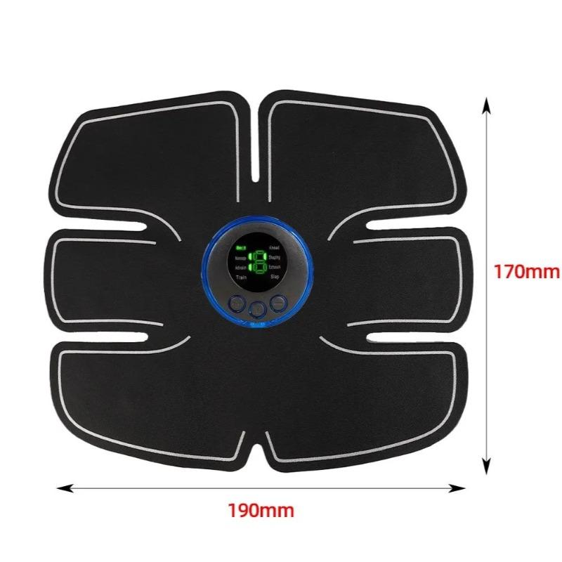 

Массажер для мышц живота EMS Фитнес ABS Патчи для тренировки рук Инструмент для упражнений для мышц Машина для похудения тела USB-зарядка Дом Мужчины Женщины