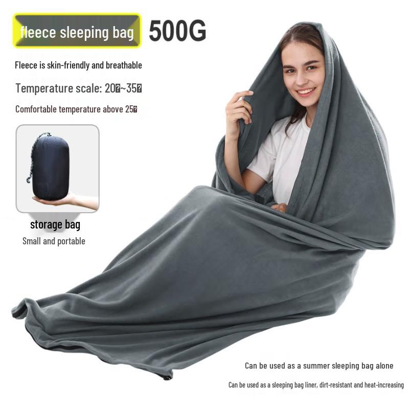 

Baichengdao Outdoor Adult Fleece Sleeping Bag
