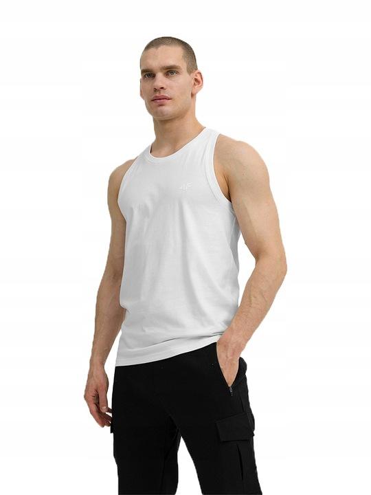 4F Koszulka Męska Tank Top Bezrękawnik T-Shirt