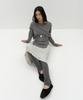 Loutaideu Muffler Side Button Knit [Grey]