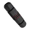 Trusted IP67 Waterproof Electrical Connector Cable Wire 3 Pin Screw Fixed Outdoor Socket for Secure Connections
