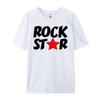 Rock Star Street Wear T Shirt High Quality Men's T-Shirt T-shirts Graphic T Shirts 100% Cotton New Year Tops & Tees Loose