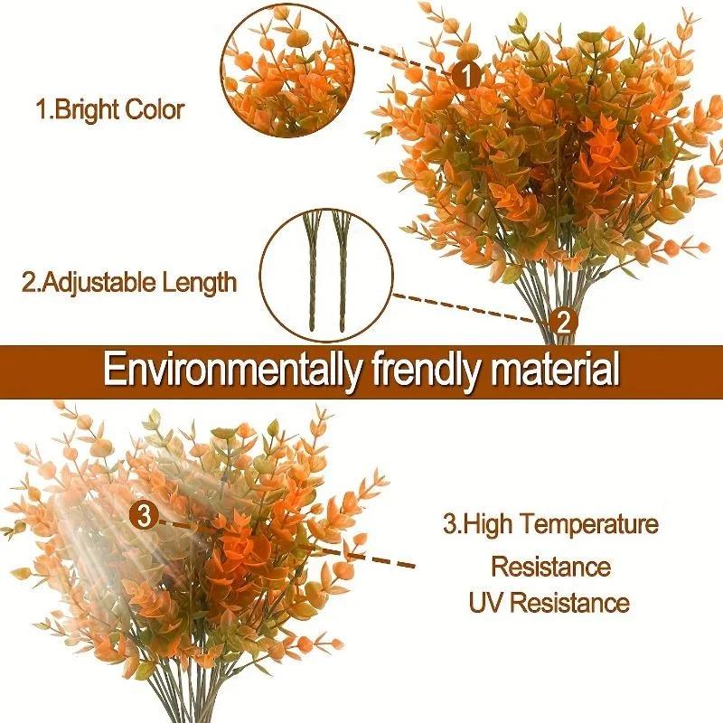 1 Bund Künstliche Herbstblumen Außengartendekor Herbstblumenstrauß für Thanksgiving Heim Hochzeit Weihnachtsdekoration