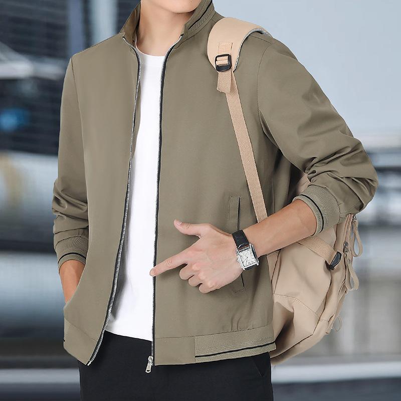 Autumn Jacket Men's Spring and Autumn Thin Casual Jacket