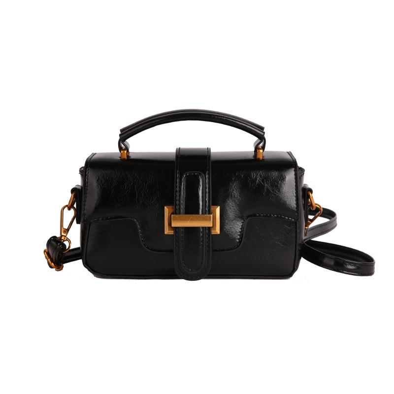 New niche retro handbag small bag women s simple small square bag versatile shoulder messenger bag