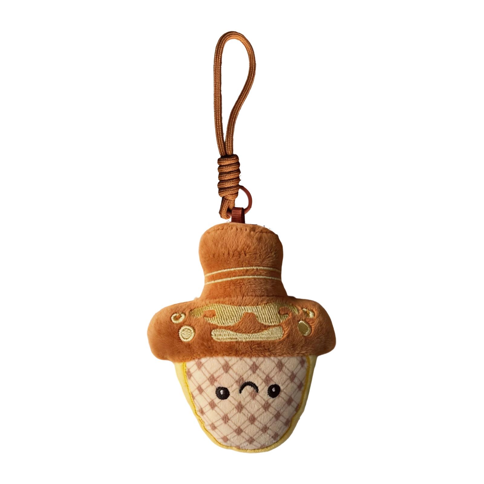 

Cute Souvenir Pendant, Yue Goujian s Sword Plush Pendant, Stress-relieving Cartoon Sounding Toy, Talking Doll Pendant. One Size коричневый