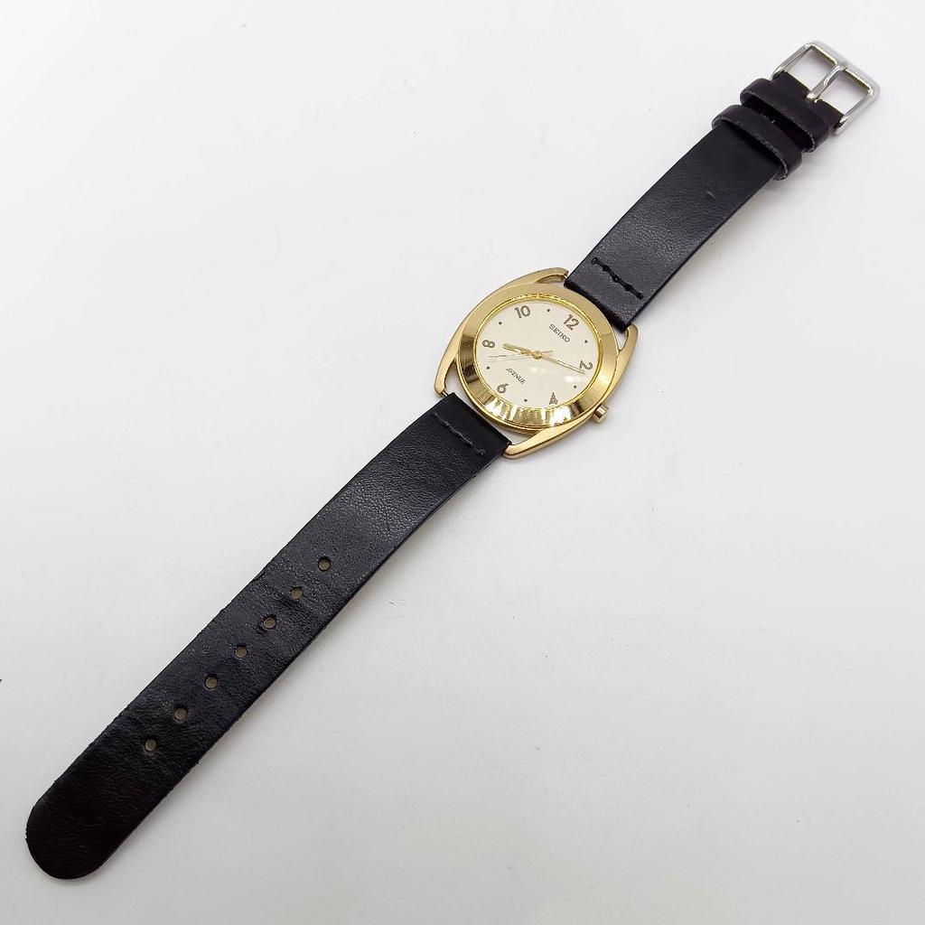[USED] 491 Free Shipping Battery Replacement SEIKO AVENUE Analog Watch