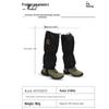 Unisex Skiing and Hiking Snow Gaiters: Snowproof, Snakeproof, Sandproof Leg and Shoe Covers - AT8904