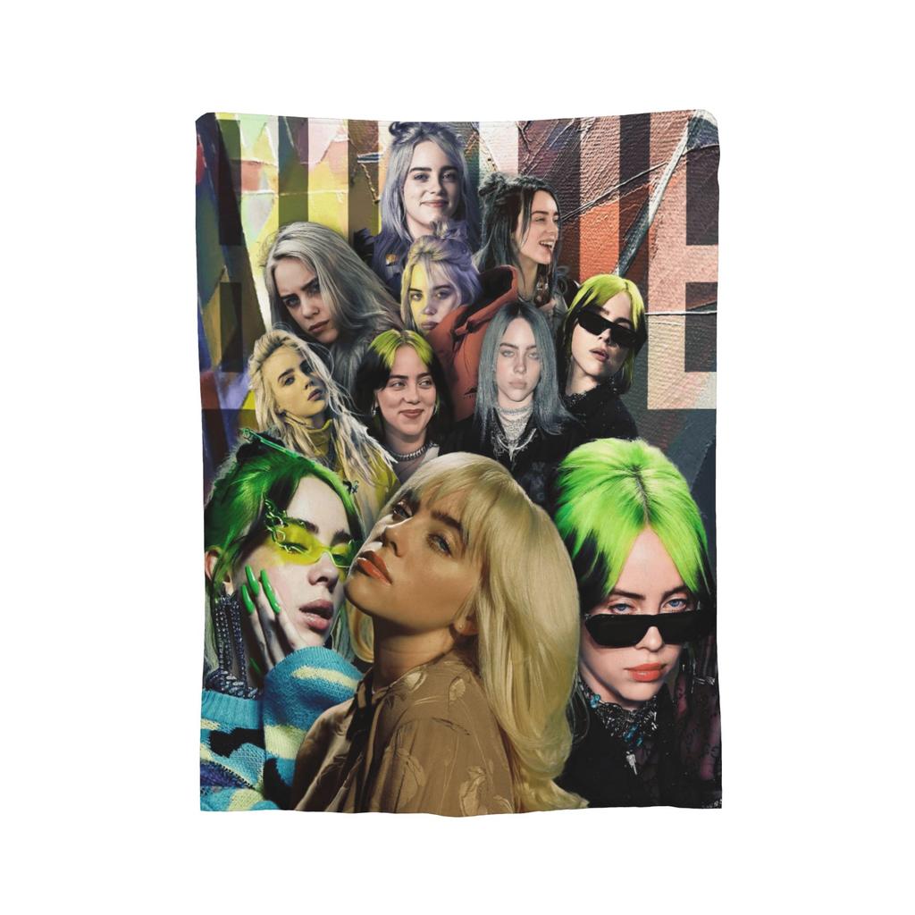 Billies Hit Me Hard And Soft Blankets Fleece Spring/Autumn  Portable Lightweight Thin Throw Blankets for Home Travel Quilt