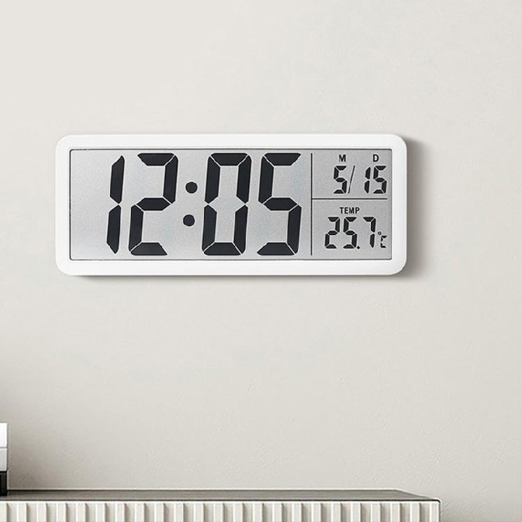 LCD Electronic Clock with Easy to Read Temperature Display Suitable for Modern Lifestyle Easily Setting Clock Decors