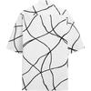 Zara Abstract Minimalist Loose Short Sleeve Shirt Men shirts 7380574-020
