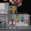 1:64 Scale Hand Painted Resin Collectible Figure Miniature Model Accessories Realistic Photographer Figure Model Gift