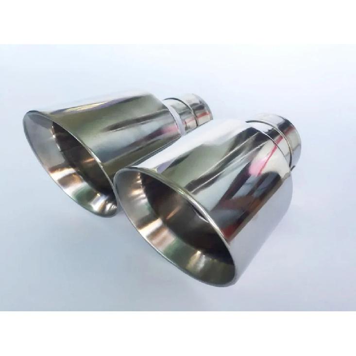 Newest Style Stainless Steel UniversalExhaust System End Pipe+Car Exhaust Tip 1 Piece