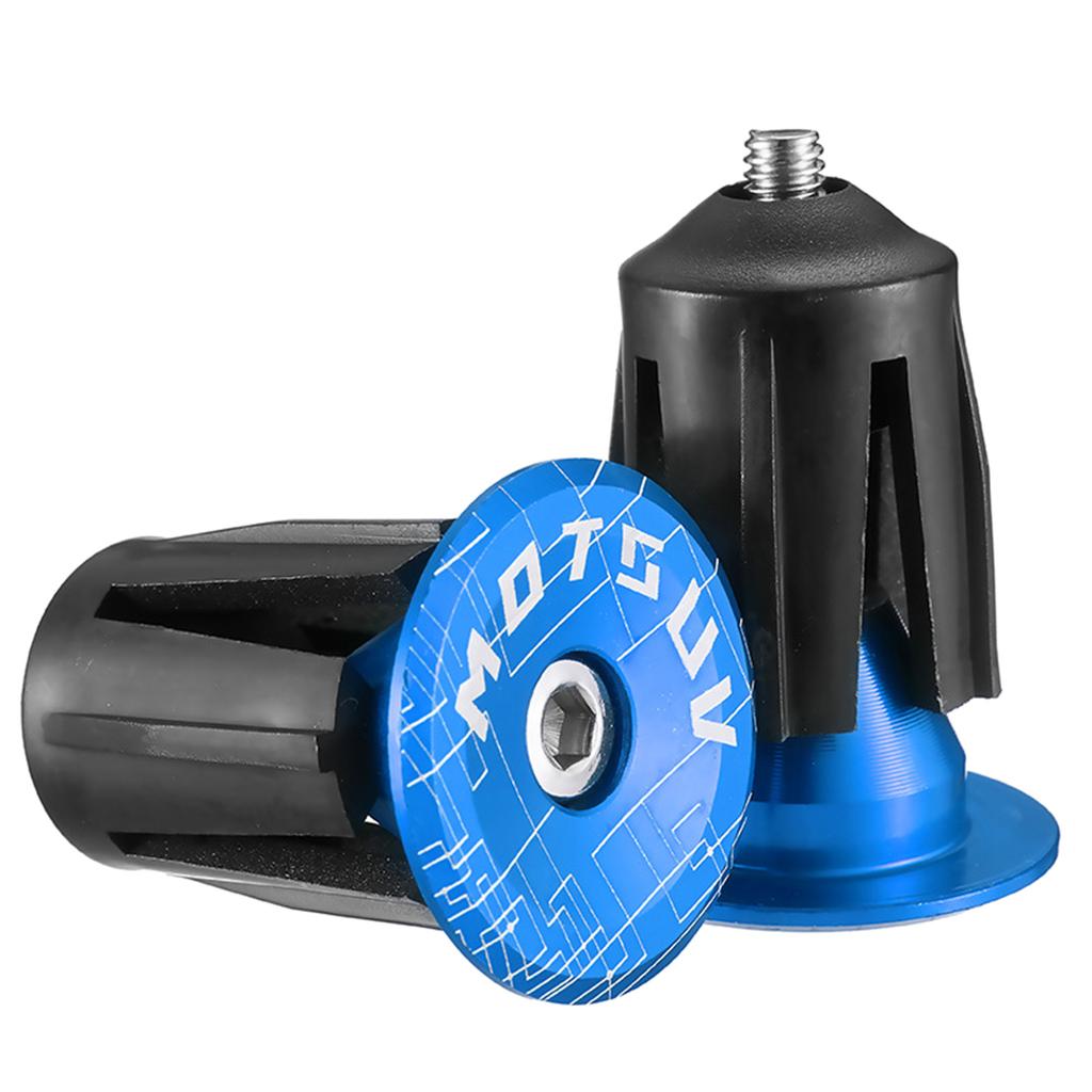 1 Pair Bicycles Bar End Caps for Most Bicycle Mountain Bike Road Bike Accessory Aluminum Alloy Bike Handlebar End Plugs