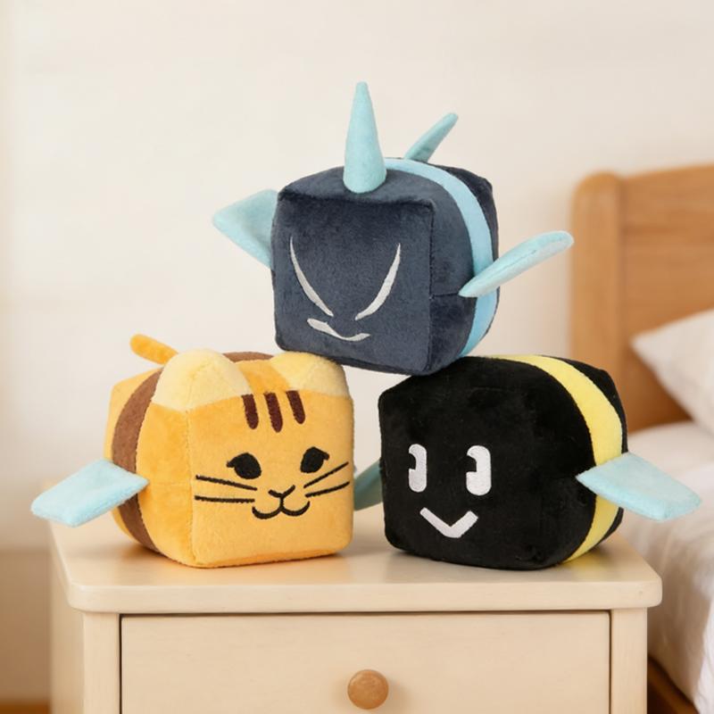 Funny Simulator Bee Plush Toys Game Character Accessories Exquisite Collection Desk Decoration Items Birthday Gifts For Friends