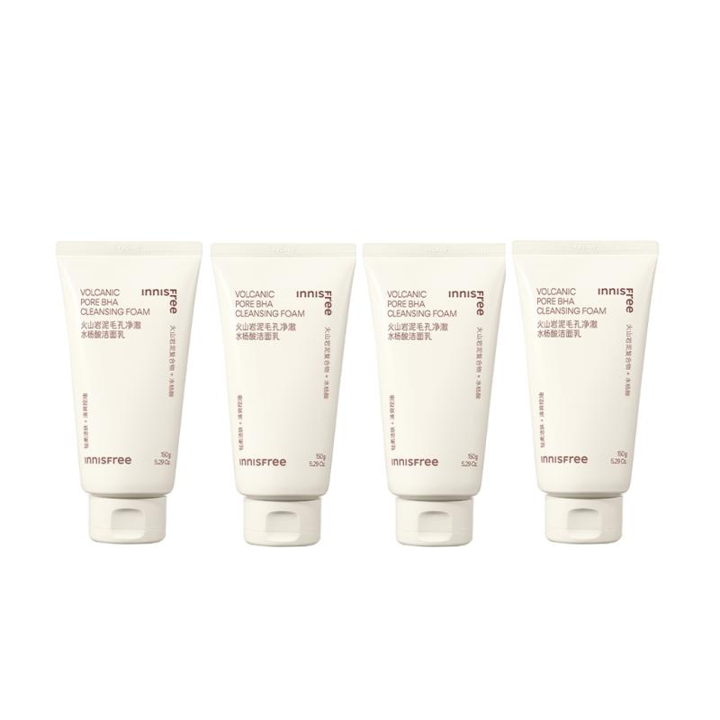 Innisfree Tea Extract, Moisturizing Amino Acid, Volcanic , Moisturizing, Refreshing, Innisfree Facial Cleanser Green Tea-Volcanic Mud Cleanser 150g4