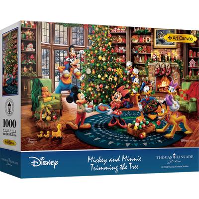 Disney Mickey and Friends' Christmas (Canvas) Jigsaw Puzzle Disney 1000 Pieces