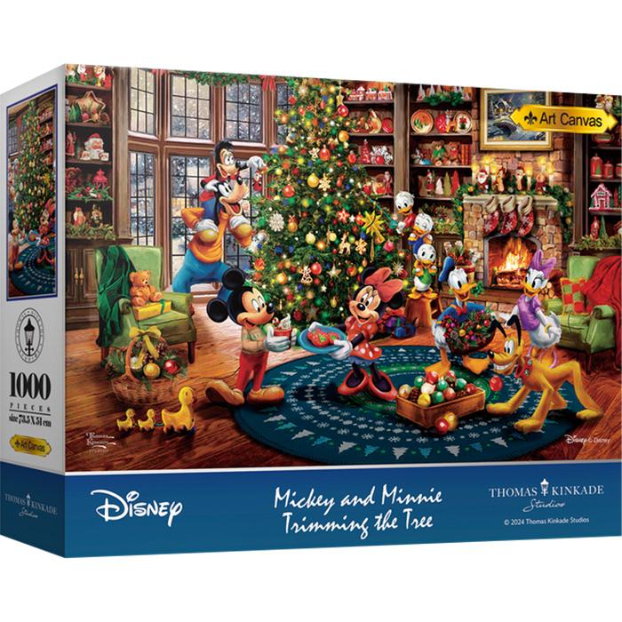 

Рождество Диснея Микки и его друзей (холст) Пазл Disney 1000 деталей