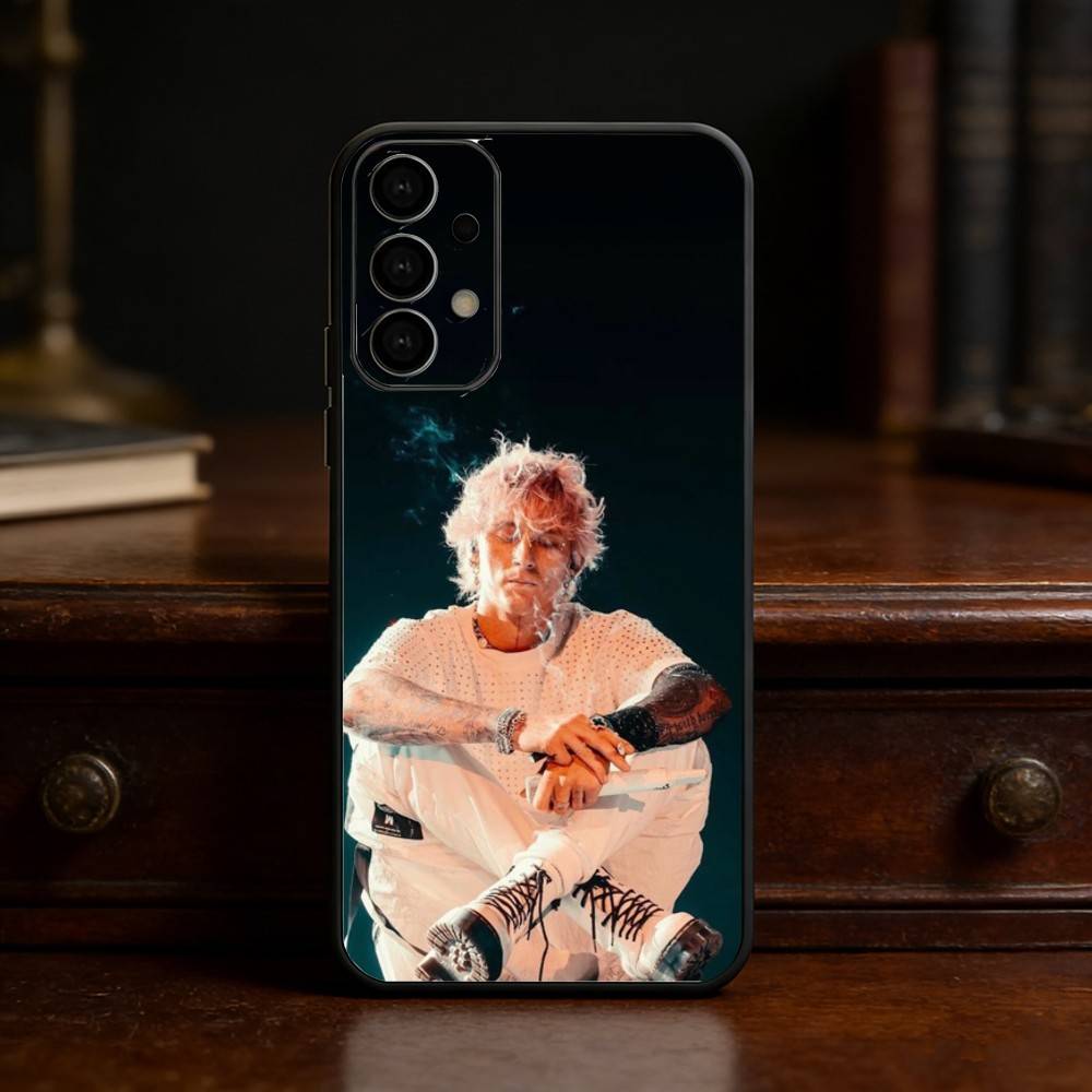 MGK LOST A-AMERICANA Phone Case For Samsung S25,S24,S21,S22,S23,S30,Ultra,S20,Plus,Fe,Lite Black Shell
