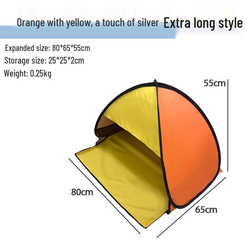2-Second Quick Open Automatic Beach Sunshade Tent