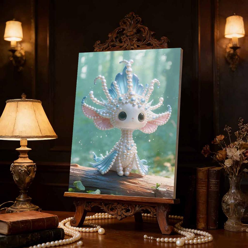 DIY Small Animals Pearl Art Painting for Home Wall Decor Arts Craft  for Adults/Beginners Gift Idea Home Decor Without Frame