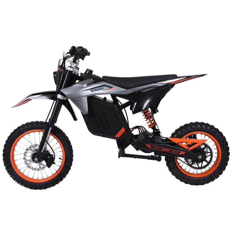 FREEBOY Y88 Electric Bike, 3000W Motor, 48V 30Ah Battery, 55KM/H, 14"/12" Fat Tires, Hydraulic Brakes