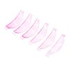 New 6 Pairs Pink Eyelash Extension Silicone Pads Crescent-shaped Self-adhesive Lash Lift Perm Pad Grafting Lashes Makeup Tools