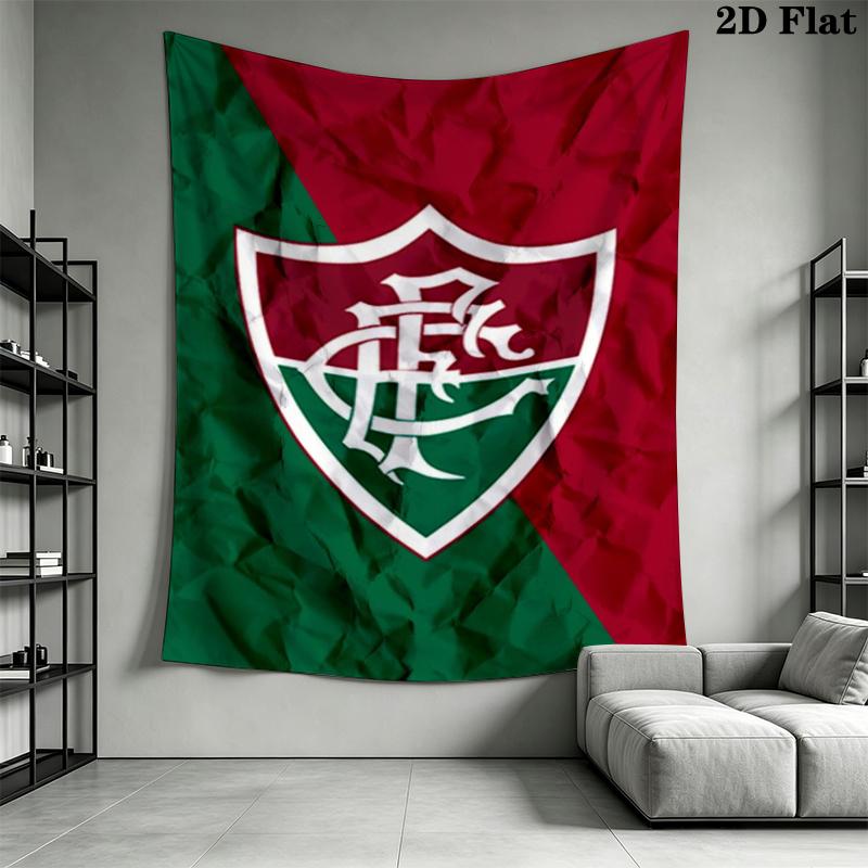 Fluminense Wall Tapestry Aesthetic Wall Hanging Printed Fabric Blanket Decorative Tapestries for Bedroom Living Room Home Decor