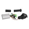 48/60V 350W Electric Bike Brushless Motor Controller 886 LCD Display Panel Kit with Spare Twist Grips