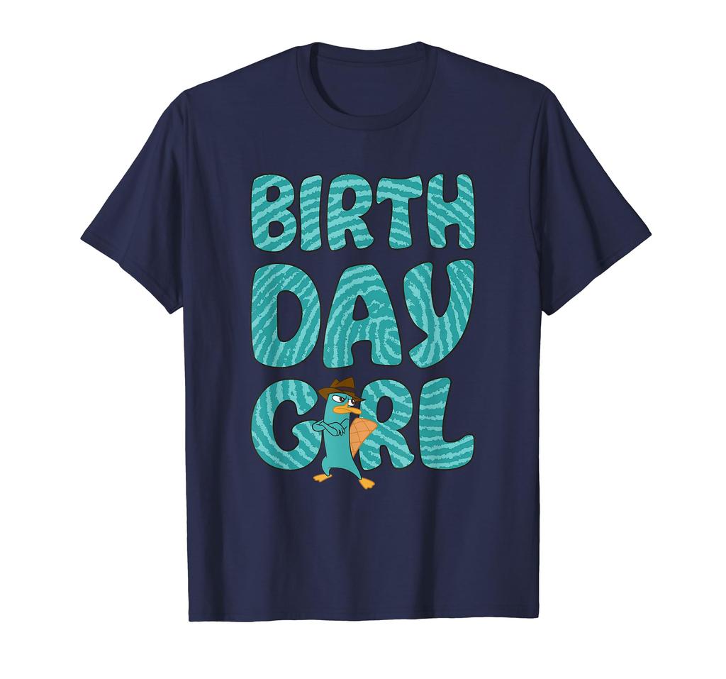 Disney Phineas and Ferb Birthday Girl Perry the Platypus T-Shirt