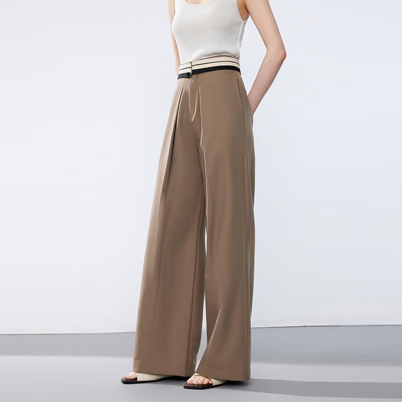 JOY SPEAKER Women's 2025 Summer High-Waist Loose Wide-Leg Casual Pants