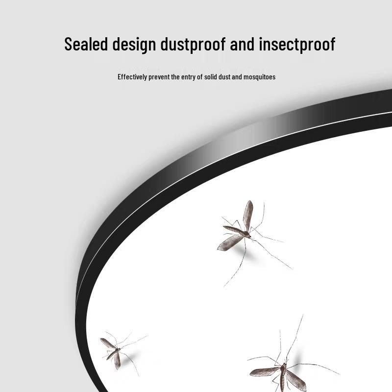 Moonshadow Ultra-Thin Waterproof LED Ceiling Light for Bathroom, Balcony, Bedroom, and Restaurant