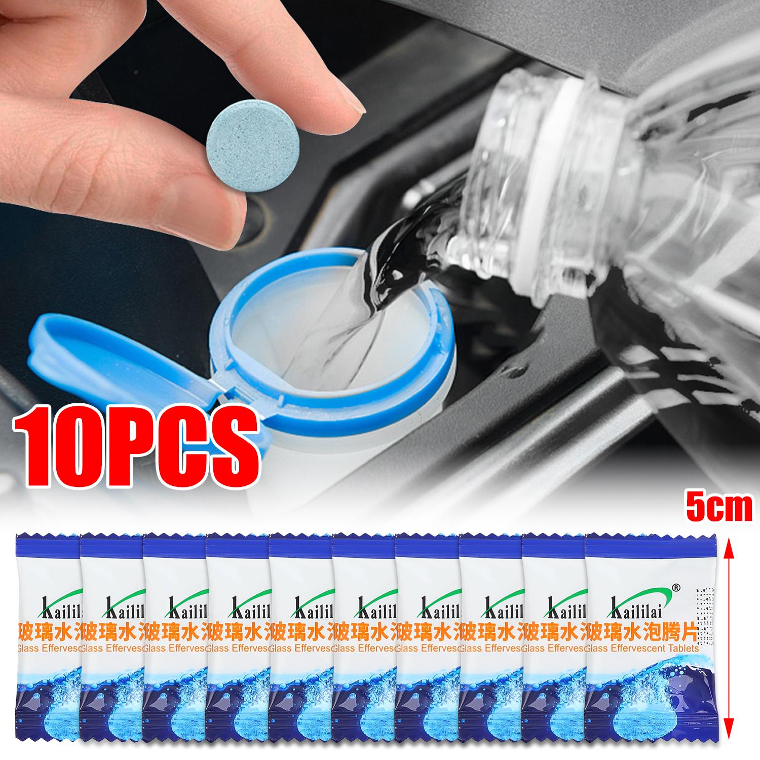 

Solid Car Windshield Cleaner Effervescent Tablets Windscreen Window Glass Dust Wiper Car Cleaning Tool Car Accessories 30-10PCS