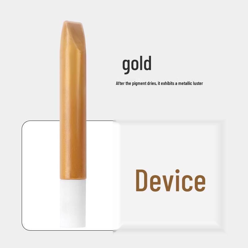 10ml Gold 3D Stereoscopic Outline Pen for DIY, Waterproof, No-Bake Acrylic Glass Photo Frame Painting золотой
