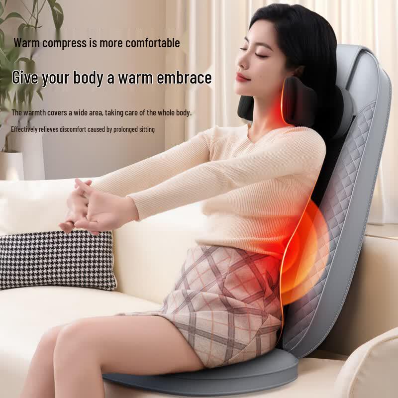 AUX Smart Heated Back and Neck Massage Cushion CN plug (adapter included)