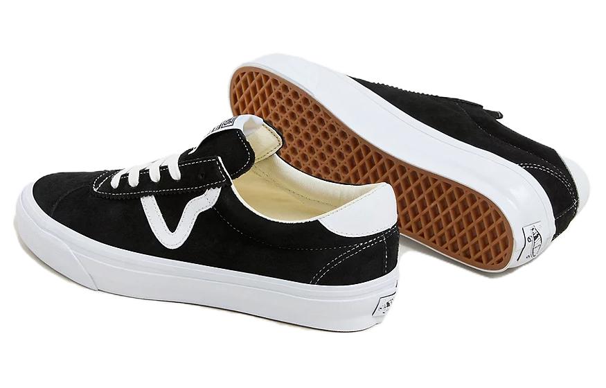 Vans Sport 73 Lx 'Pig Suede - Black White' VN000CR1BA2