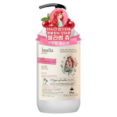 J. Mella In France Disney Blossom Chew Hair Shampoo Floral Berry Fragrance, 1L, 1 Piece