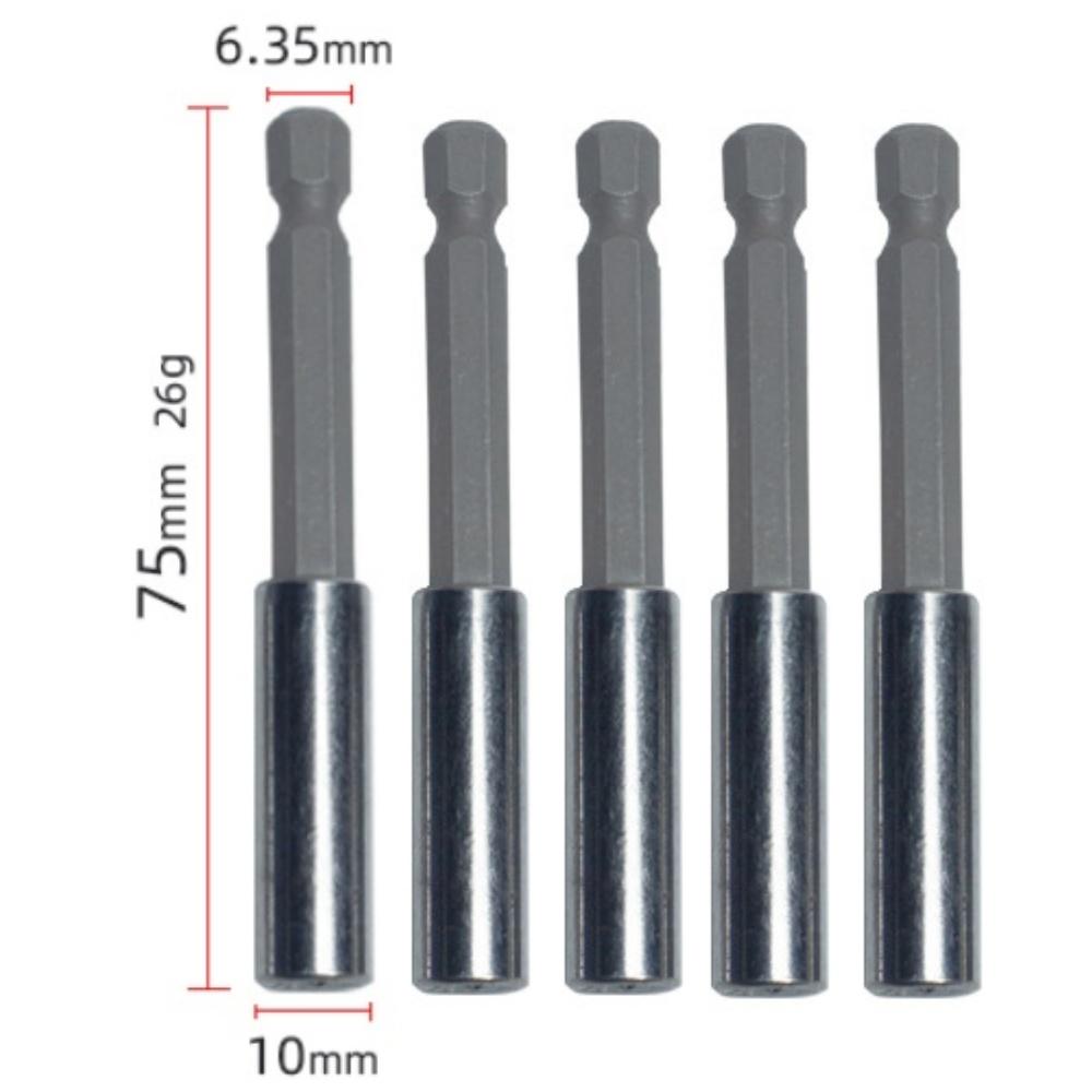 20-1PCS Hex Shank Drill Bit 60MM-150MM Magnetic Screwdriver Extended Link Screwdriver Head Holder Kit Rotary Tool Accessories