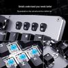 GK100F Mechanical Blue Switch Keyboard - USB Wired for Business, Home, & Gaming