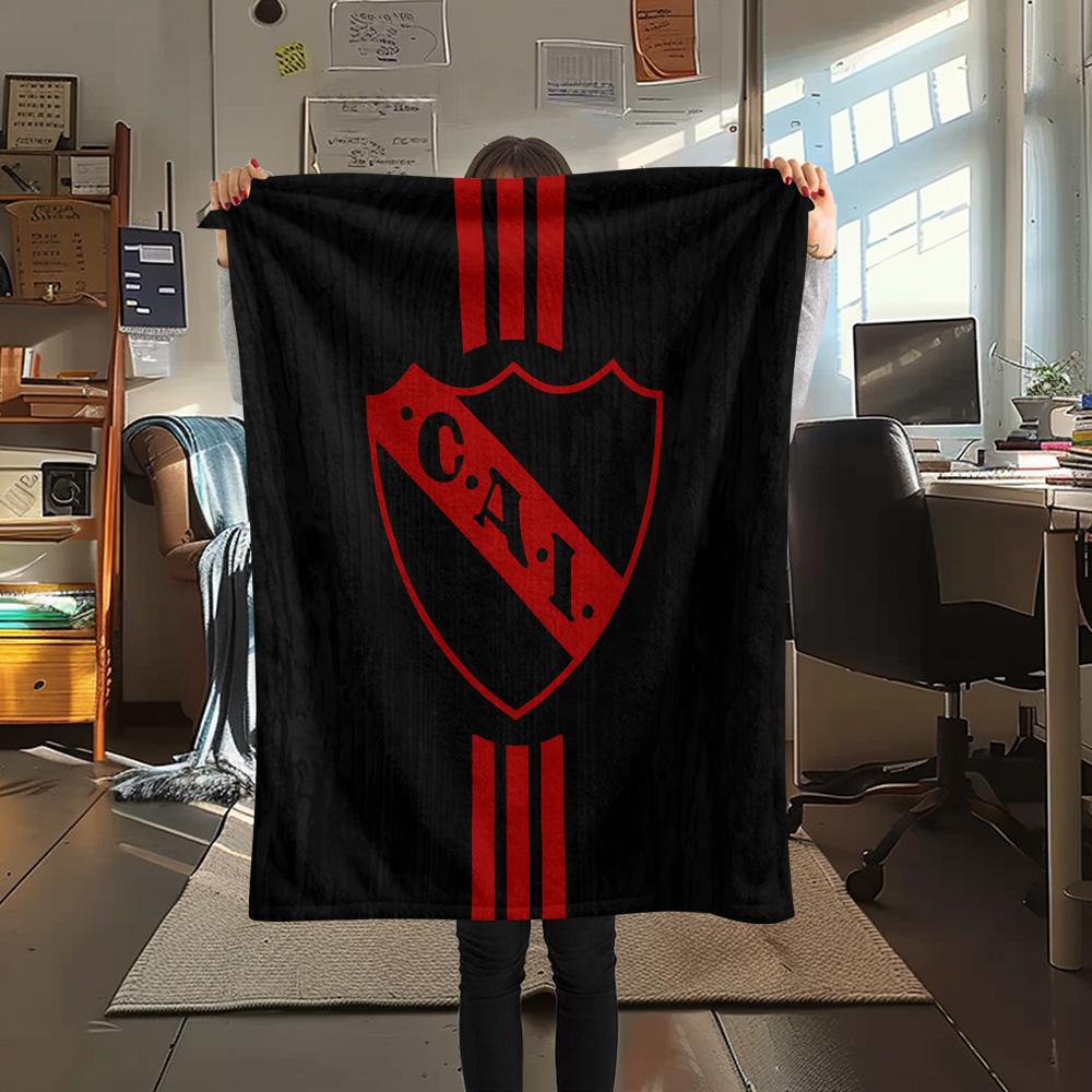 Club Atletico Independiente Flannel Blanket, High quality Comfortable for All Seasons, Home Decor, Warmth and Comfort